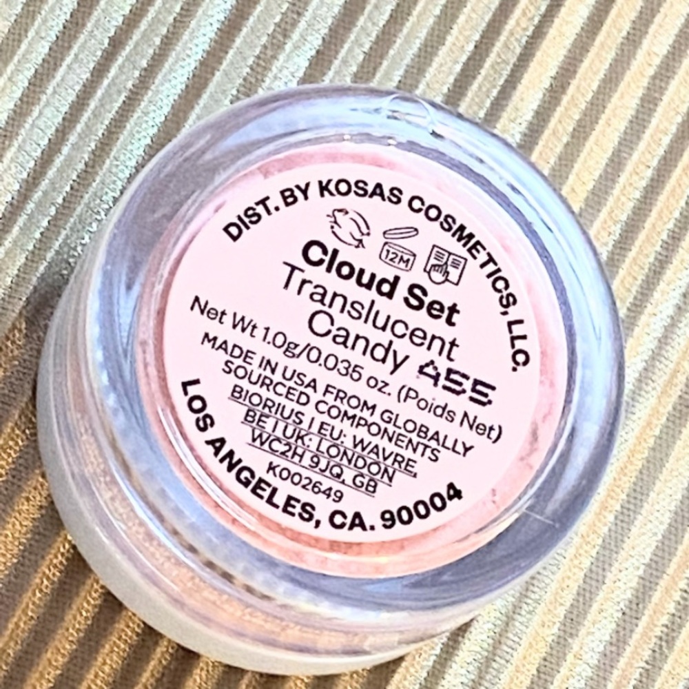 Kosas Cloud Set Translucent Setting Powder TRANSLUCENT CANDY 1g travel size - Picture 2 of 2